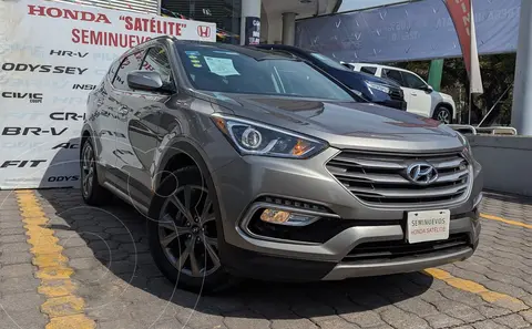 Hyundai Santa Fe Sport 2.0L Turbo usado (2018) color Gris precio $368,000