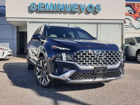 Hyundai Santa Fe Limited Tech usado (2022) color Azul Marino precio $640,000