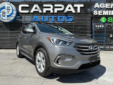 Hyundai Santa Fe Sport 2.0L usado (2017) color caf precio $299,000
