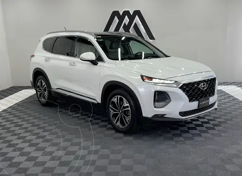 Hyundai Santa Fe 2.0L Turbo Limited Tech usado (2019) color Blanco precio $419,900