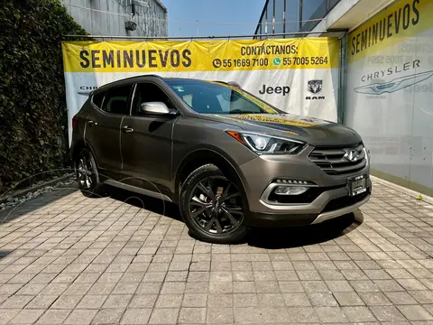 Hyundai Santa Fe Sport 2.0L usado (2017) color Gris precio $338,000