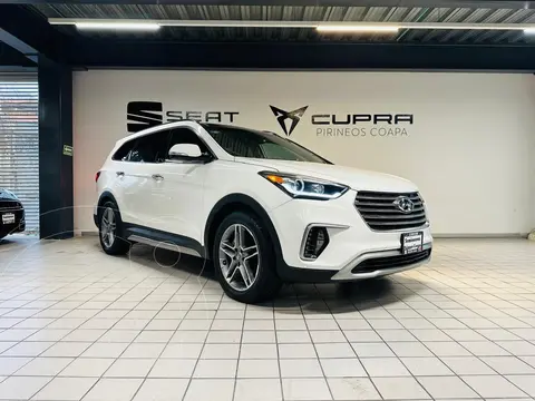 Hyundai Santa Fe V6 Limited Tech usado (2018) color Blanco financiado en mensualidades(enganche $109,714 mensualidades desde $12,472)