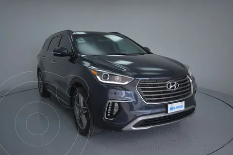 Hyundai Santa Fe V6 Limited Tech usado (2018) color Azul Acero financiado en mensualidades(enganche $101,000 mensualidades desde $7,945)