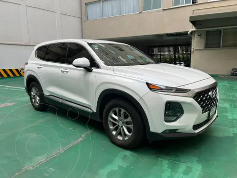 Hyundai Santa Fe 2.0L Turbo GLS usado (2020) color Blanco precio $510,000