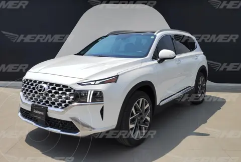 Hyundai Santa Fe Limited Tech usado (2022) color Blanco precio $649,900