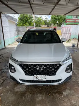 Hyundai Santa Fe 2.0L Turbo Limited Tech usado (2019) color Blanco precio $410,000