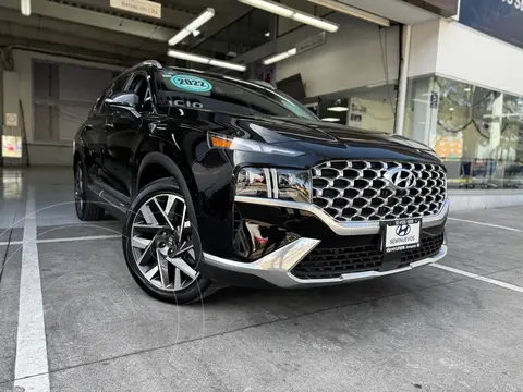 Hyundai Santa Fe Limited Tech usado (2022) color Negro precio $650,000