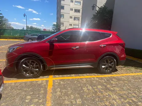 Hyundai Santa Fe 2.0L Turbo usado (2017) color Rojo precio $310,000