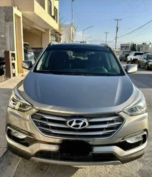 Hyundai Santa Fe 2.0L Turbo usado (2018) color Gris Mineral precio $315,000