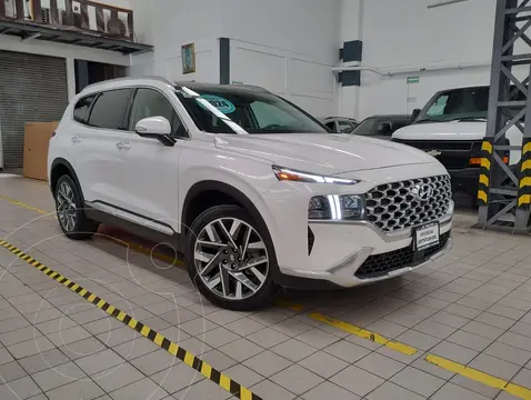 Hyundai Santa Fe Limited Tech usado (2024) color Blanco precio $749,000