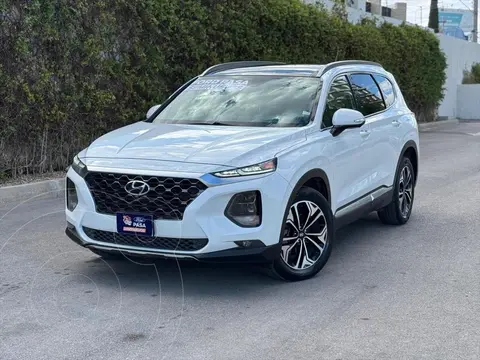 Hyundai Santa Fe Limited Tech usado (2020) color Blanco precio $555,000