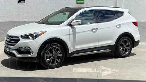 Hyundai Santa Fe Sport 2.0L Turbo usado (2018) color Blanco precio $489,000