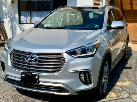 Hyundai Santa Fe V6 Limited Tech usado (2018) color Plata precio $375,000
