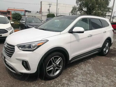 Hyundai Santa Fe V6 Limited Tech usado (2018) color Blanco precio $420,000