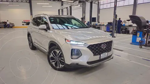Hyundai Santa Fe Limited Tech usado (2020) color plateado precio $465,900