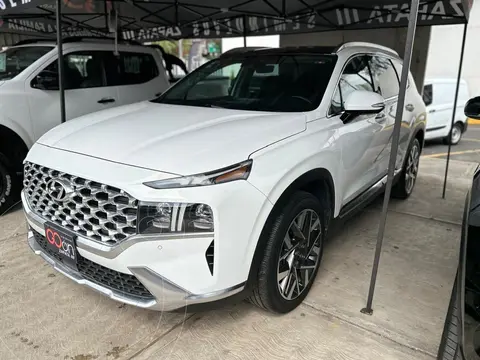 Hyundai Santa Fe Limited Tech usado (2024) color Blanco precio $650,000