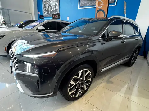 Hyundai Santa Fe Limited Tech usado (2024) color Gris financiado en mensualidades(enganche $182,302 mensualidades desde $13,941)