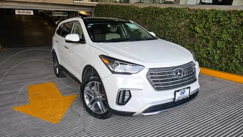 Hyundai Santa Fe V6 Limited Tech usado (2018) color Blanco precio $449,900