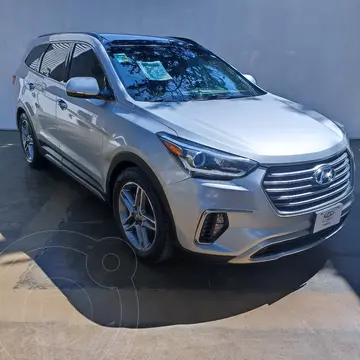 Hyundai Santa Fe V6 Limited Tech usado (2018) color Plata financiado en mensualidades(enganche $111,465 mensualidades desde $12,703)