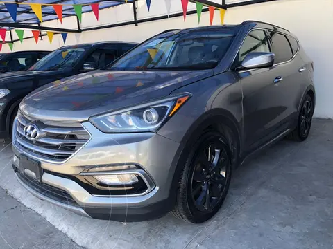 Hyundai Santa Fe Sport 2.0L Turbo usado (2018) color Gris precio $299,000