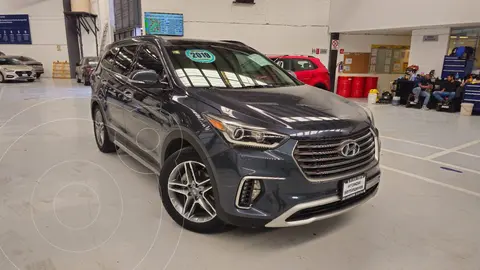 Hyundai Santa Fe V6 Limited Tech usado (2019) color Azul precio $395,900