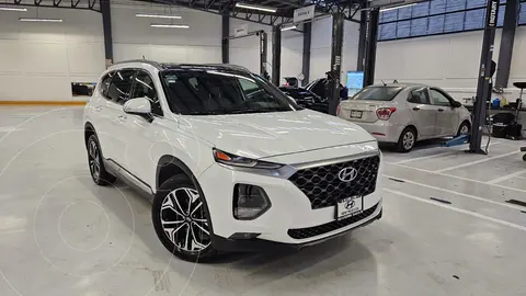 Hyundai Santa Fe 2.0L Turbo Limited Tech usado (2019) color Blanco precio $489,900