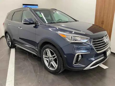 Hyundai Santa Fe V6 Limited Tech usado (2018) color Azul precio $440,000