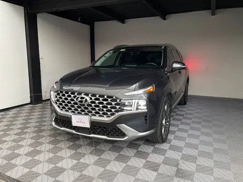 Hyundai Santa Fe Limited Tech usado (2022) color Gris precio $498,000