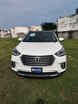 Hyundai Santa Fe V6 Limited Tech usado (2018) color Blanco financiado en mensualidades(enganche $100,000 mensualidades desde $7,438)