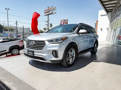 Hyundai Santa Fe V6 Limited Tech usado (2018) color plateado precio $329,000