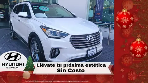 Hyundai Santa Fe V6 Limited Tech usado (2018) color Blanco precio $259,900