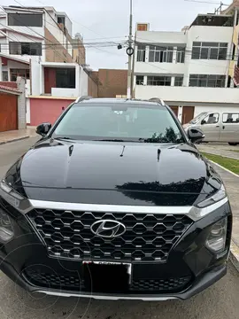 Hyundai Santa Fe 2.4L Full usado (2020) color Negro precio u$s28,500