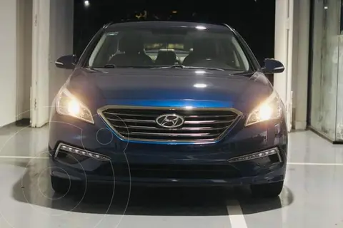 Hyundai Sonata Premium usado (2017) color Azul precio $295,000
