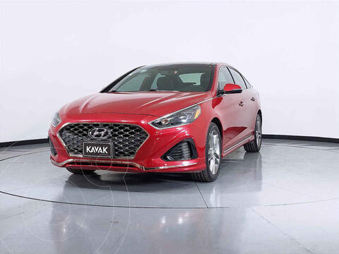 Hyundai Sonata Sport 2.0T usado (2018) color Rojo precio $379,999