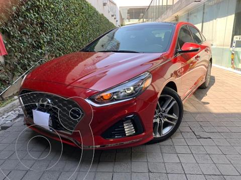 Hyundai Sonata Sport 2.0T usado (2018) color Rojo precio $360,000