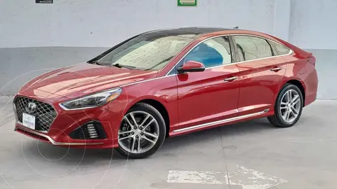 Hyundai Sonata Sport 2.0T usado (2018) color Rojo precio $359,000