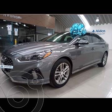 Hyundai Sonata Sport 2.0T usado (2018) color Gris precio $295,000