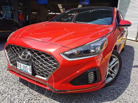 Hyundai Sonata Sport 2.0T usado (2018) color Rojo precio $375,000