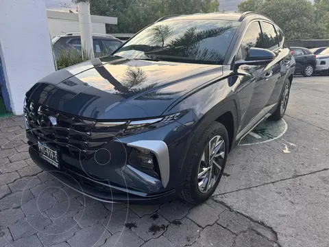 Hyundai Tucson GLS Premium usado (2022) color Gris financiado en mensualidades(enganche $123,647 mensualidades desde $11,392)