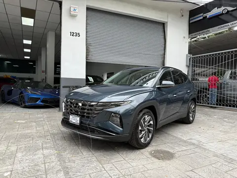 Hyundai Tucson Limited usado (2021) color Azul precio $459,900