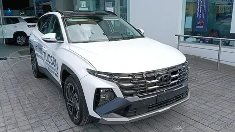 Hyundai Tucson Limited Tech usado (2025) color Blanco financiado en mensualidades(enganche $288,880 mensualidades desde $12,154)