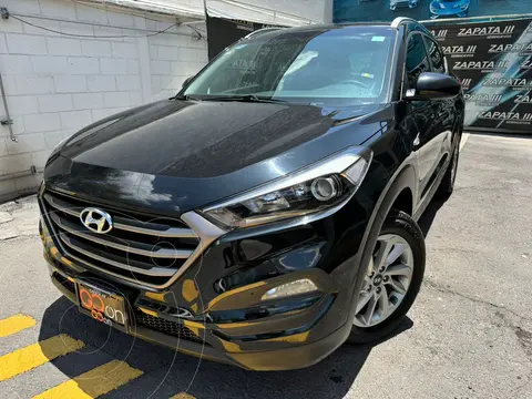 Hyundai Tucson GLS Premium usado (2018) color Negro financiado en mensualidades(enganche $78,752 mensualidades desde $6,022)