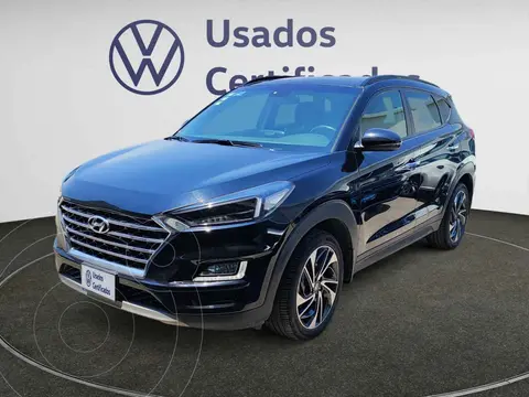 Hyundai Tucson Limited Tech usado (2019) color Negro financiado en mensualidades(enganche $103,795 mensualidades desde $7,940)