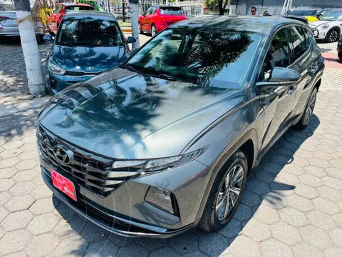 Hyundai Tucson GLS usado (2023) color Gris financiado en mensualidades(enganche $101,319 mensualidades desde $8,999)