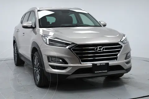 Hyundai Tucson Limited usado (2019) color Beige financiado en mensualidades(enganche $89,200 mensualidades desde $7,017)