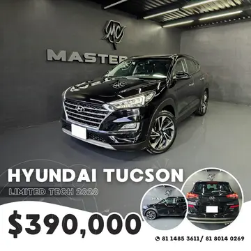 Hyundai Tucson Limited Tech usado (2020) color Negro precio $390,000