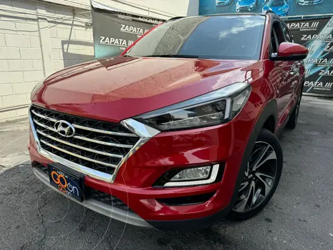 Hyundai Tucson Limited Tech usado (2019) color Rojo financiado en mensualidades(enganche $100,552 mensualidades desde $7,689)