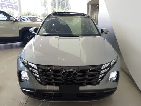 Hyundai Tucson Limited Tech usado (2023) color Plata financiado en mensualidades(enganche $105,000 mensualidades desde $15,000)