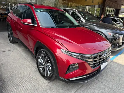 Hyundai Tucson GLS Premium usado (2022) color Rojo financiado en mensualidades(enganche $119,250 mensualidades desde $11,916)