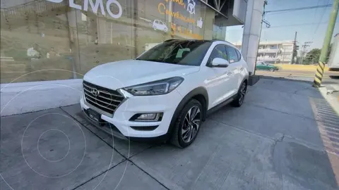 Hyundai Tucson Limited Tech usado (2020) color Blanco financiado en mensualidades(enganche $200,000 mensualidades desde $8,300)